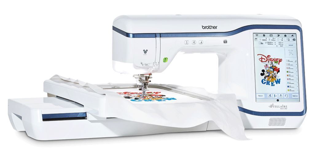 Brother stellaire innovis xe1 embroidery only machine with disney