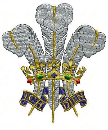 Picture of Welsh Feathers Free Embroidery Pattern