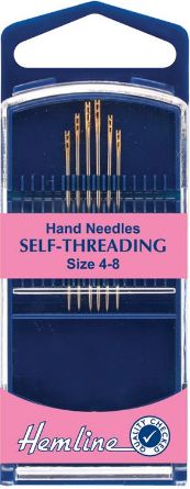 Hemline Hand Self-Threading Needles