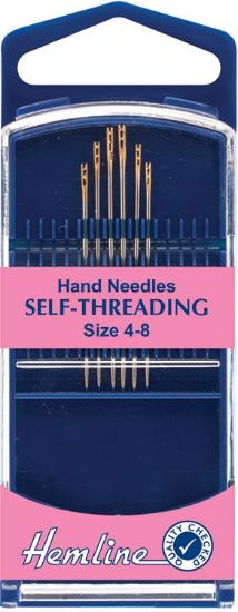 Hemline Hand Self-Threading Needles