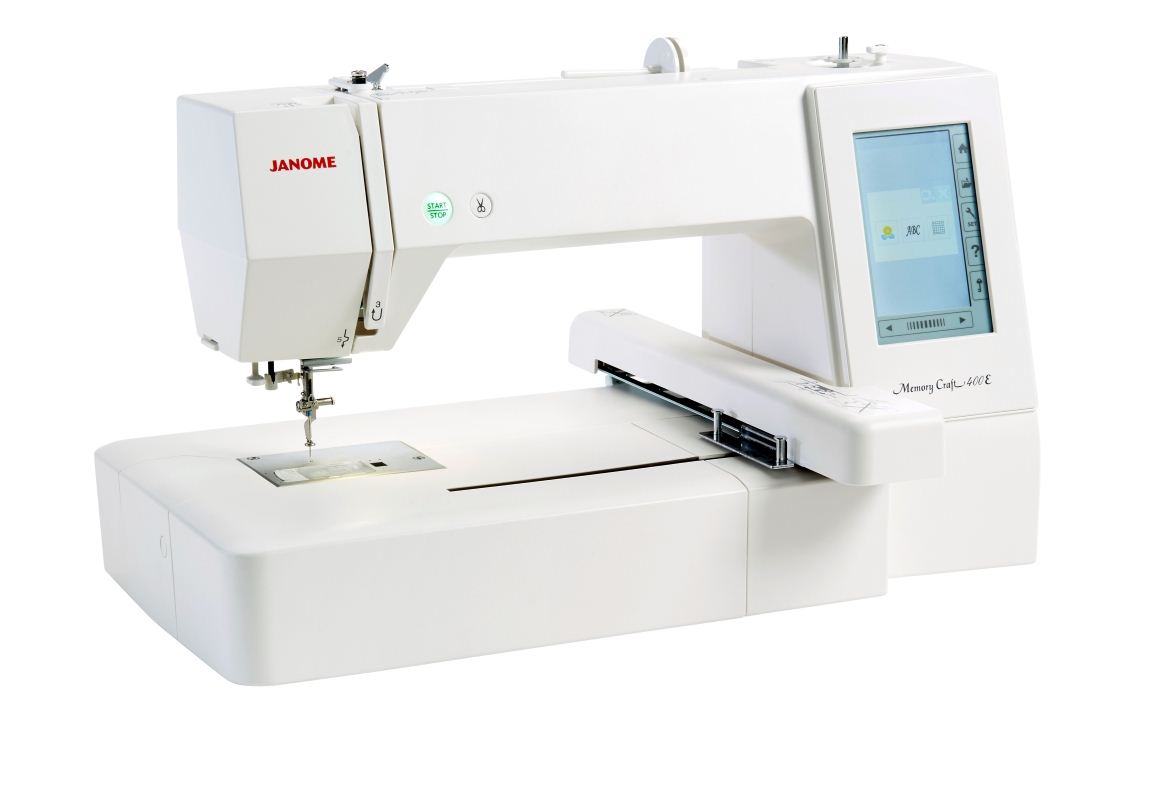 Janome MC400E Embroidery Machine J & B Sewing Machines