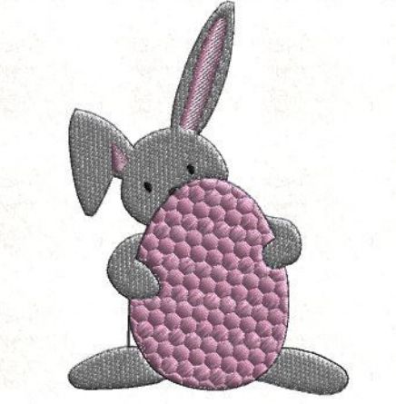 Picture of Bunny Free Embroidery Pattern