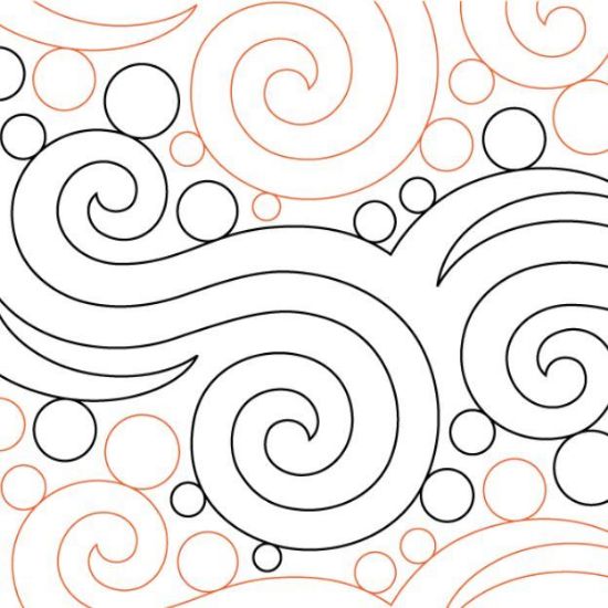 Picture of Seafoam 10" Longarm Pantograph