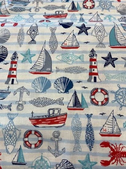 Picture of Makower Sail Away D2207