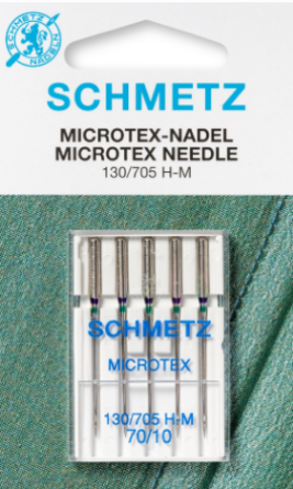 Picture of SCHMETZ Microtex Needles Size 70/10