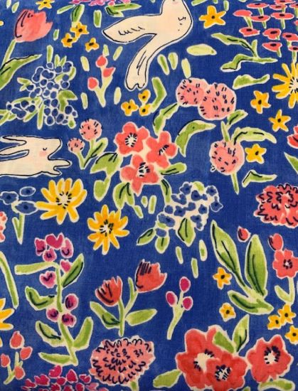 Picture of Spring Flowers Fabric R45