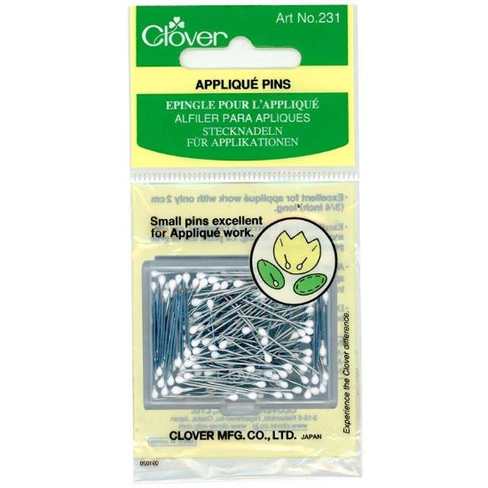 Clover Applique Pins