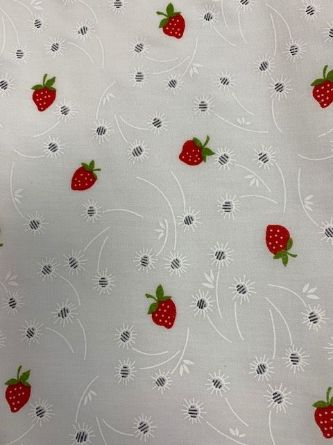 Picture of Printed Poly-Cotton Strawberries