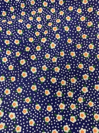 Picture of Poly-Cotton Print Blue 45B