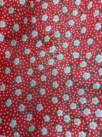 Picture of Poly-Cotton Print Red 45 R