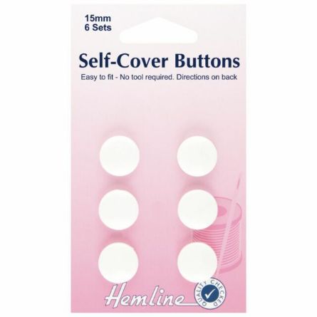 Picture of Self Cover Buttons 15mm