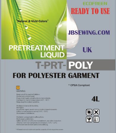 Picture of DTG Polyester Pretreatment  4 L / READY TO USE