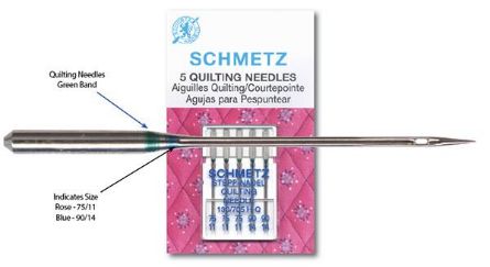 Picture of Schmetz Quilting needles size 11/75