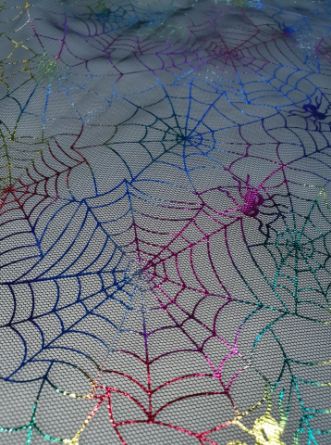 Picture of Foil Print Spiderweb