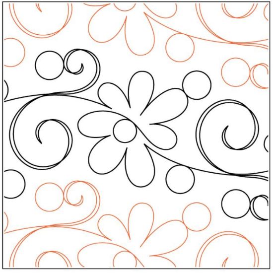 Picture of Daisy Doodle Petite Longarm Pantograph 6.5"