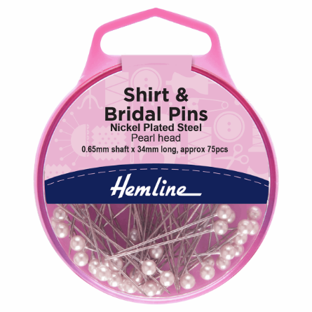 Hemline Shirt and Bridal Pins