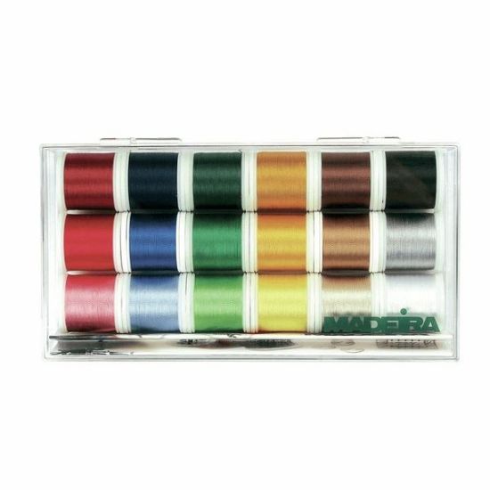 Picture of Madeira 8040 Embroidery Rayon Thread No.40  18 x 200m: Spools