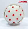 Picture of Janome White with Red Dot Pin Cushion