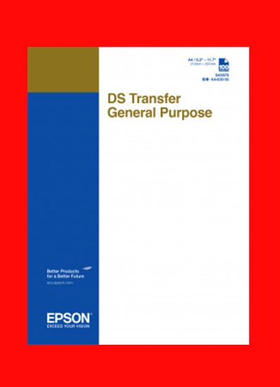 Picture of Epson A4 Dye Sublimation Paper for F500 & F100