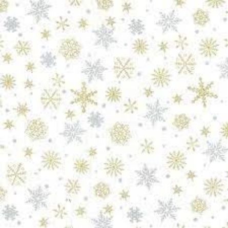 Picture of Christmas Snow Flakes JLX0054 White