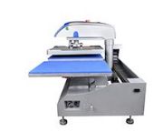 Picture of T Dual Station Heat Press Fully Automatic Electric 40 X 50  with stand