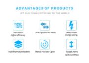 Picture of T Dual Station Heat Press Fully Automatic Electric 40 X 50  with stand