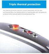 Picture of T Dual Station Heat Press Fully Automatic Electric 40 X 50  with stand