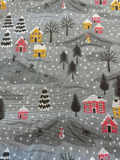 Picture of Christmas Poly-Cotton 