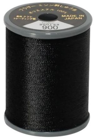 Picture of Brother Satin Embroidery Thread - Black - 900