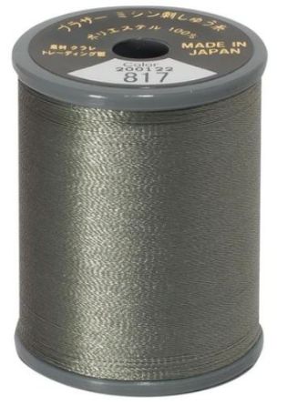 Picture of Brother Satin Embroidery Thread - Grey 817