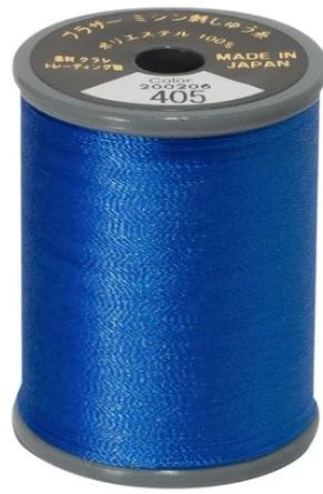 Picture of Brother Satin Embroidery Thread - Blue - 405