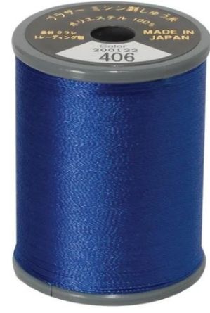 Picture of Brother Satin Embroidery Thread - Ultramarine 406