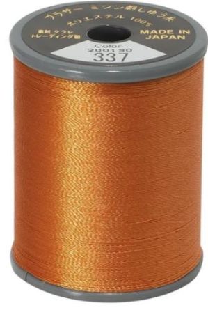 Picture of Brother Satin Embroidery Thread - Reddish brown 337