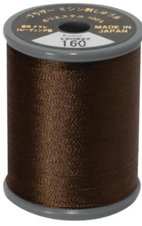 Picture of Brother Satin Embroidery Thread - Dark chocolate 160S