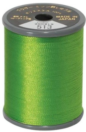 Picture of Brother Satin Embroidery Thread - Lime green 513