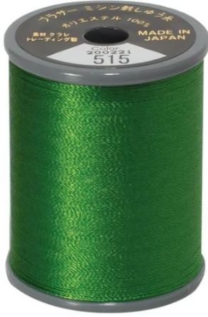 Picture of Brother Satin Embroidery Thread - Moss Green 515