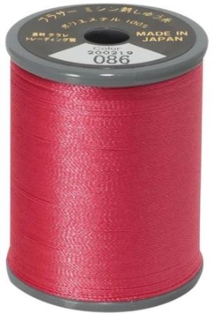 Picture of Brother Satin Embroidery Thread - Deep Rose -086