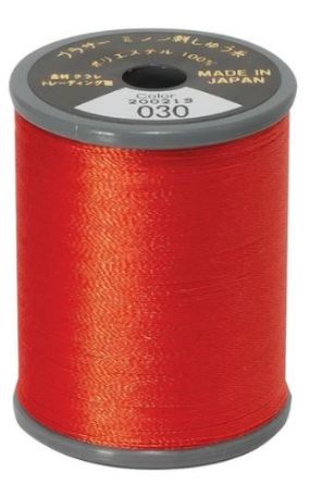 Picture of Brother Satin Embroidery Thread - Vermillion 030
