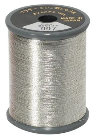 Picture of Brother Metallic Embroidery Thread - Silver 997