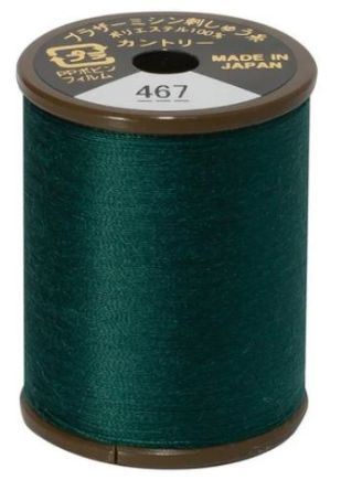 Picture of Brother Country Embroidery Thread - Deep green 467
