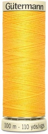 Gutermann Sew All Polyester Thread - 417 Yellow