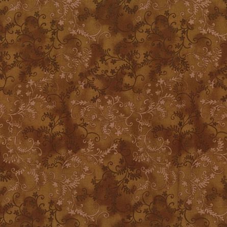 Picture of Craft Cotton Mystic Vine Brown 100% Cotton Fabric John Louden