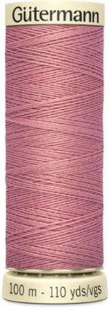 Gutermann Sew All Polyester Thread - 473 Dusky Pink 100m
