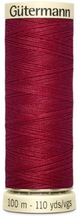 Gutermann Sew All Polyester Thread - 384 Wine 100m    