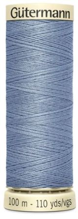 Gutermann Sew All Polyester Thread - 64 greyish blue 100m