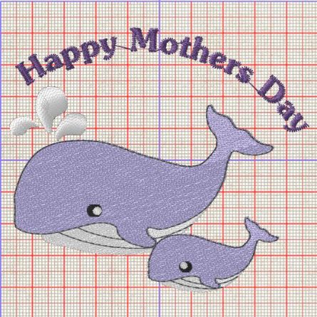 Picture of Mothers Day Free Embroidery Pattern 
