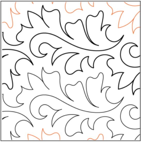 Dusty Miller Pantograph