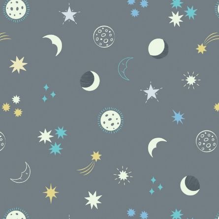 Picture of Lewis & Irene - Small Things Glow SM38.2 - Night sky on grey