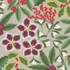 Picture of Lewis & Irene - Noel C68.1 christmas floral on linen