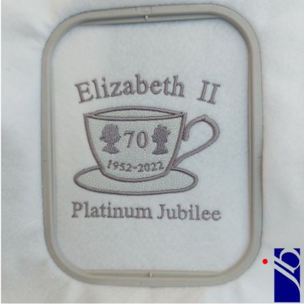Picture of Free Queen Elizabeth II Jubilee Embroidery
